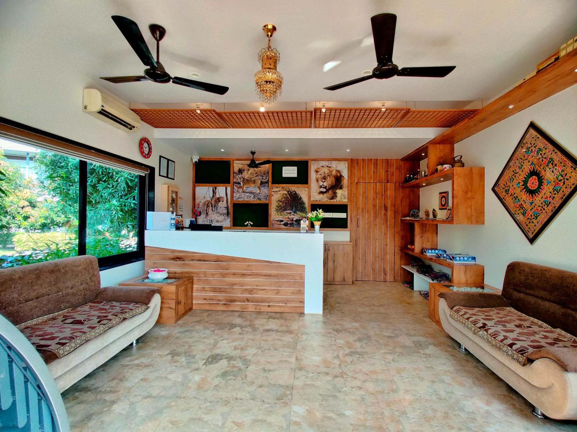 Lion Signature Family Resort Sasan Gir Exterior foto
